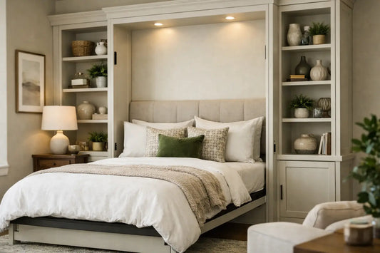 How to Decorate a Murphy Bed That Looks Built-In