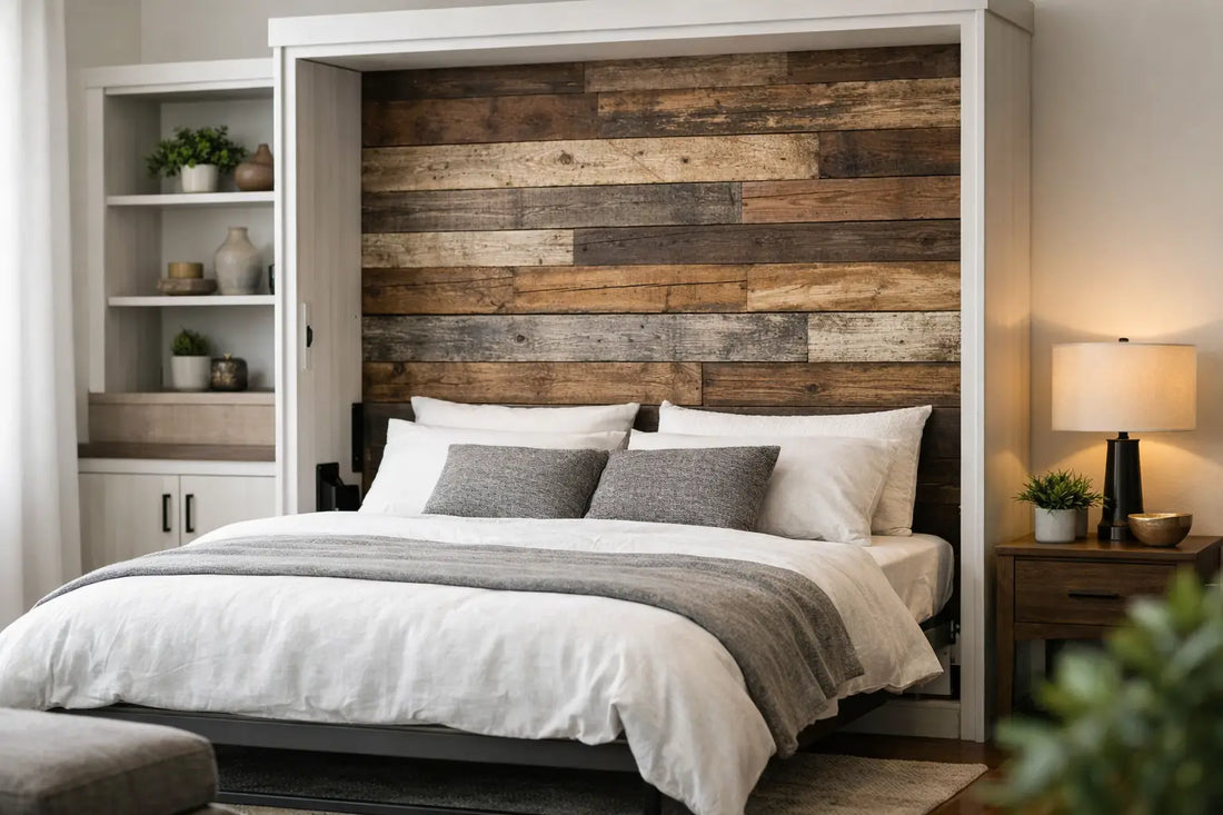 Reclaimed Wood Wall Bed: Worth It?