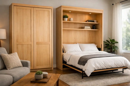 Natural Maple Murphy Bed: What to Expect